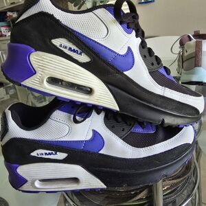 Nike Air Max Shoes - Black and Purple